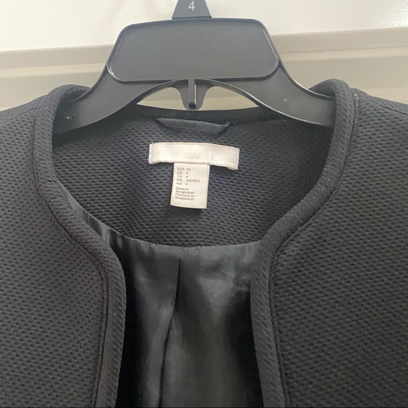 H&M Black Coat - Picture 2 of 3